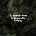 How to respond to Bullying