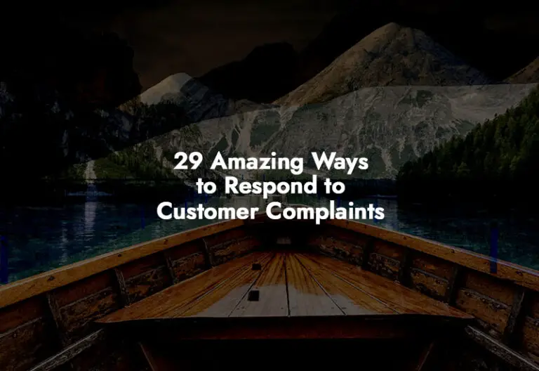 How to respond to Customer Complaints
