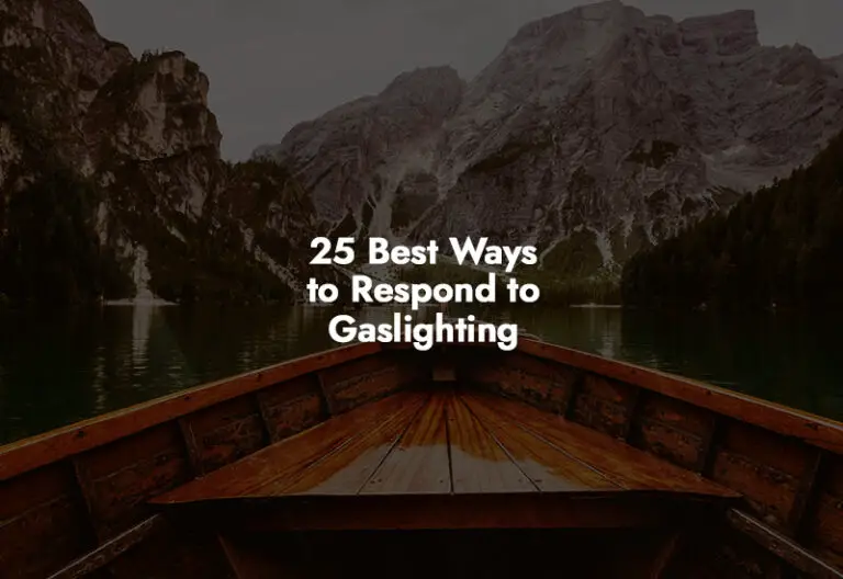 How to respond to Gaslighting