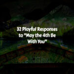 Playful Responses to May the 4th Be With You
