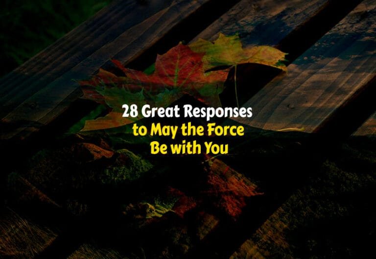 Best Responses to May the Force Be with You