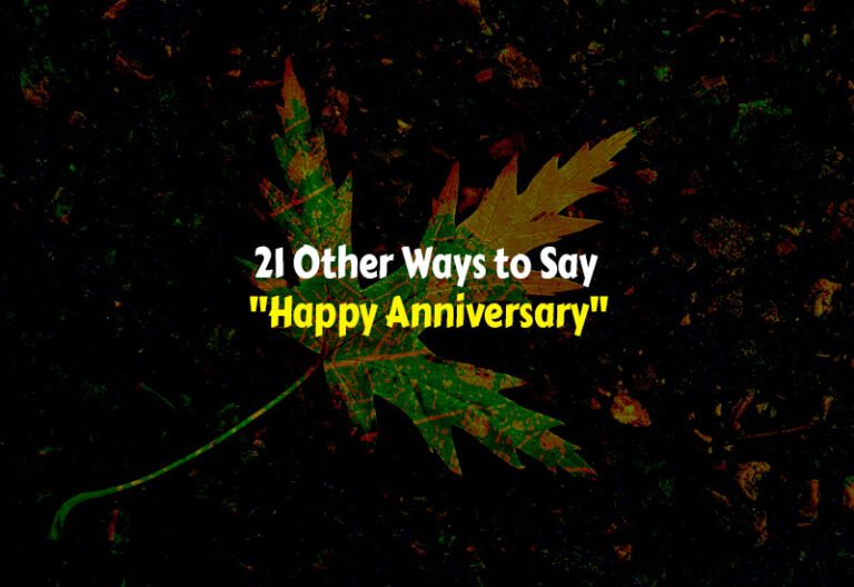 Other Ways to Say Happy Anniversary
