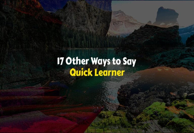 17 Other Ways to Say Quick Learner