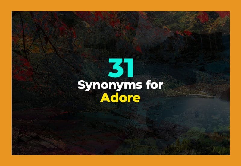 31 Other Ways to Say Adore (With Examples)