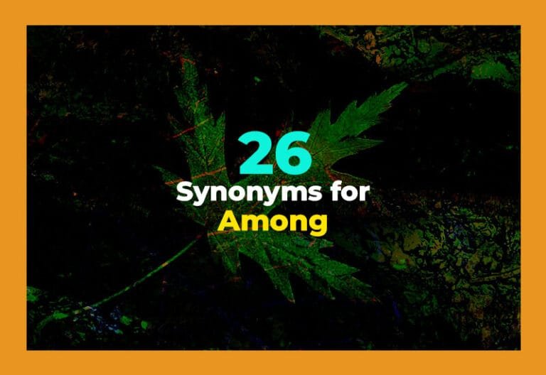 synonyms for among
