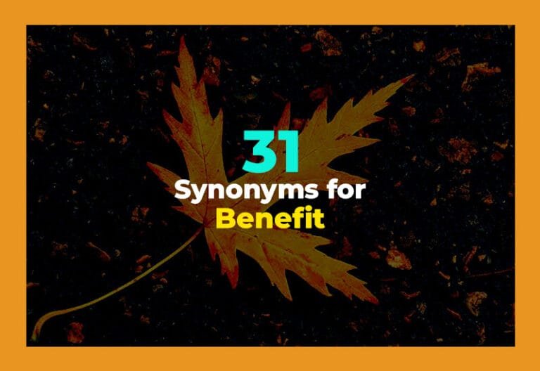 synonyms for benefit