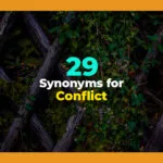 synonyms for conflict