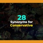 synonyms for conservative