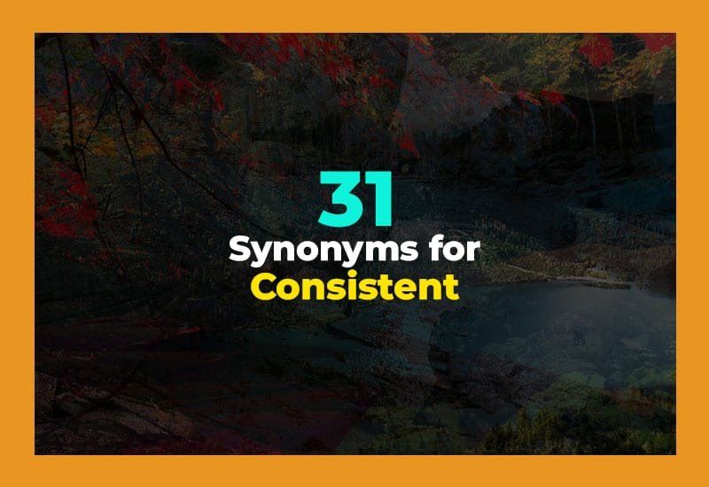 Synonyms for Consistent
