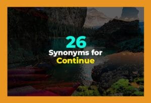synonyms for continue