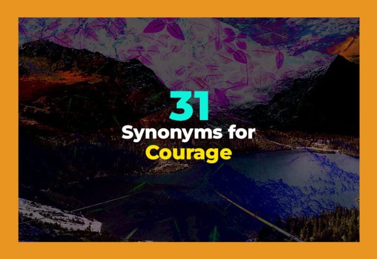 synonyms for courage
