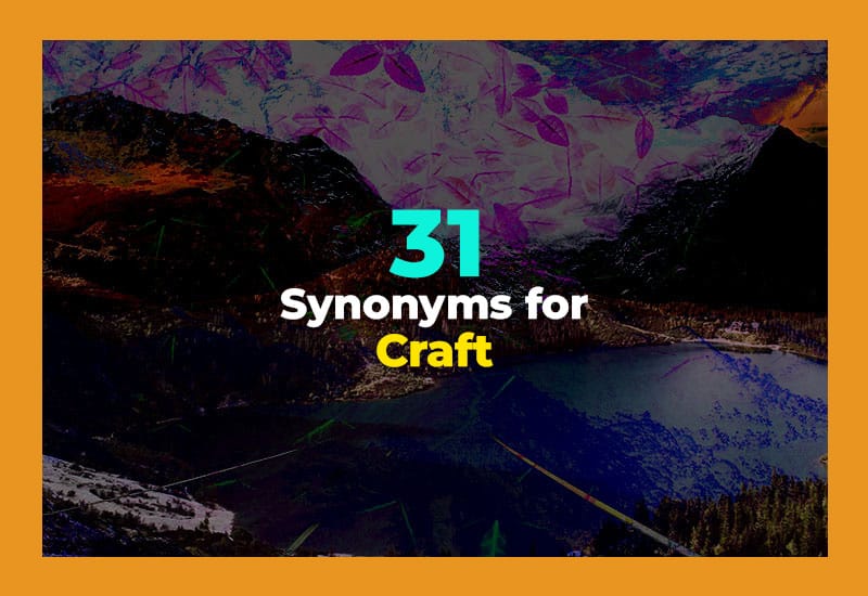 Synonyms for Craft