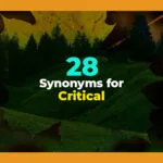 synonyms for critical