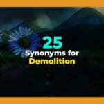 synonyms for demolition