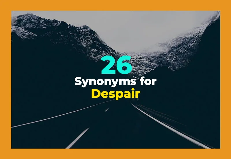 Synonyms for Despair