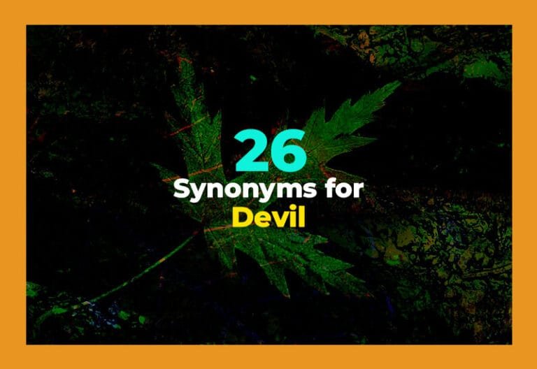 synonyms for devil