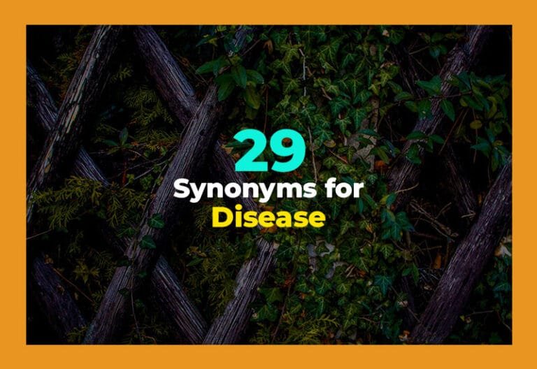 synonyms for disease