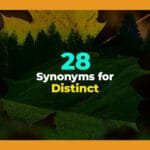 synonyms for distinct