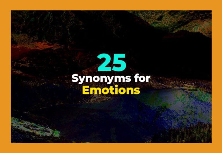 synonyms for emotions
