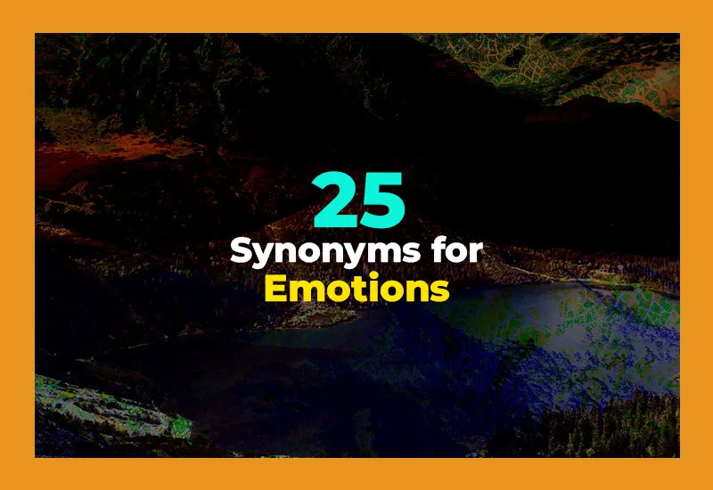 Synonyms for Emotions