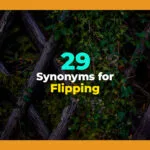 synonyms for flipping