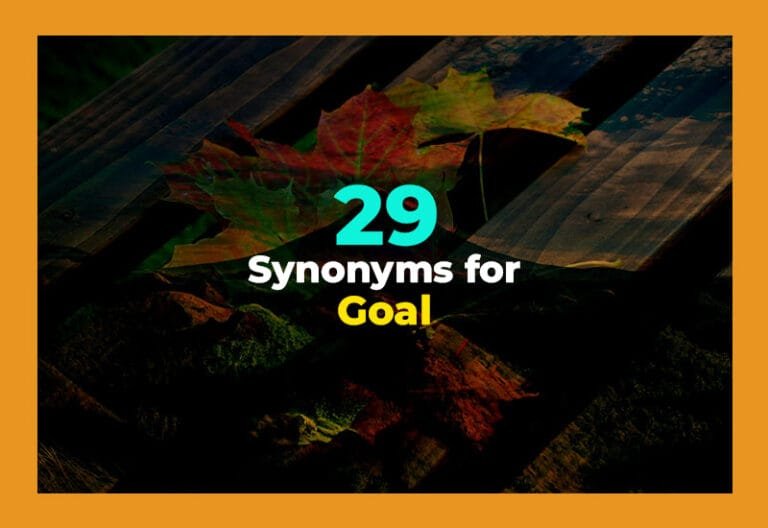 synonyms for goal