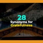 synonyms for gratefulness