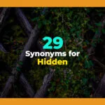 synonyms for hidden