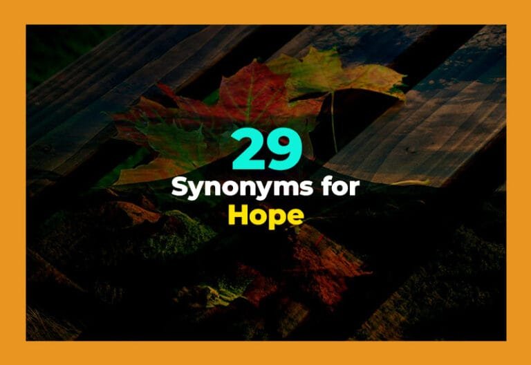 synonyms for hope