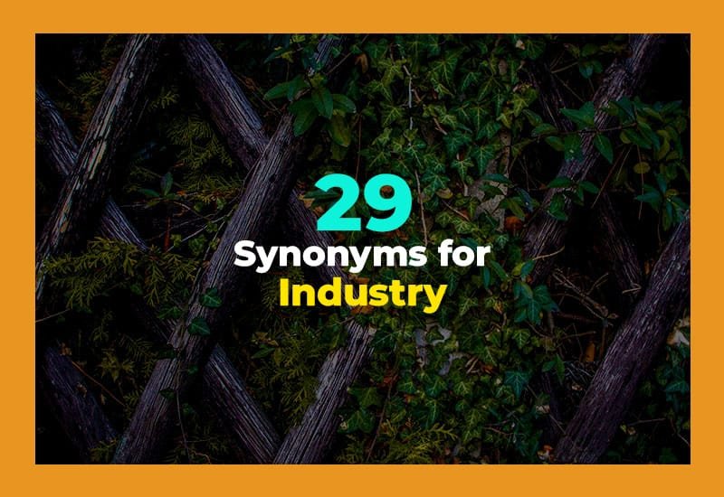 Synonyms for Industry