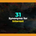 synonyms for interest