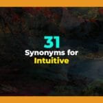 synonyms for intuitive