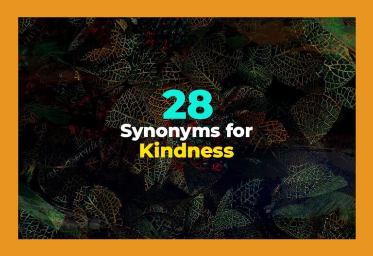 synonyms for kindness