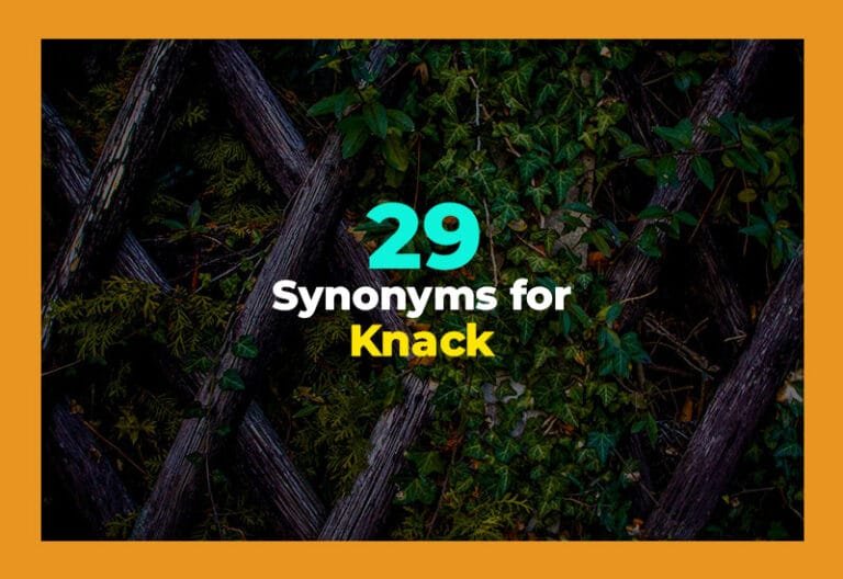synonyms for knack