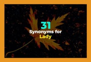 synonyms for lady