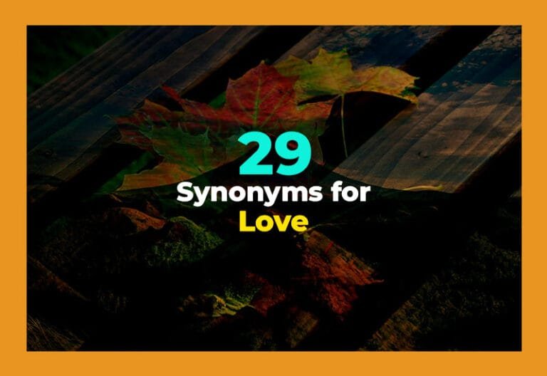 synonyms for love