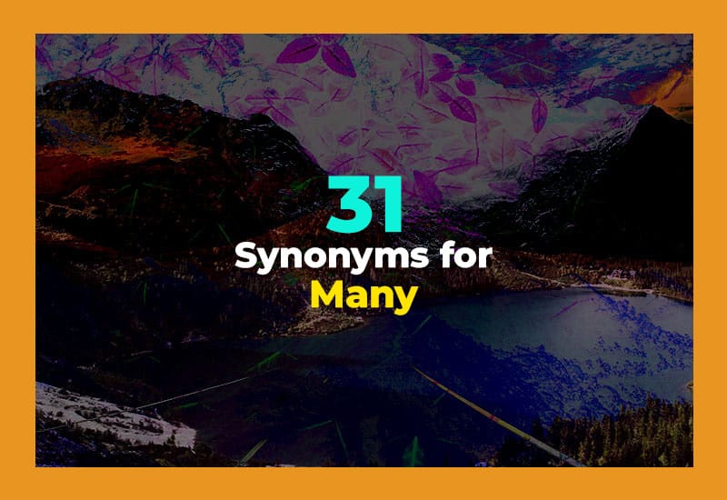 Synonyms for Many