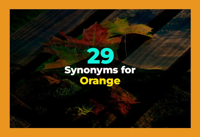 Synonyms for Orange