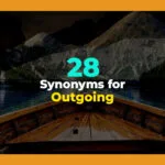 synonyms for outgoing