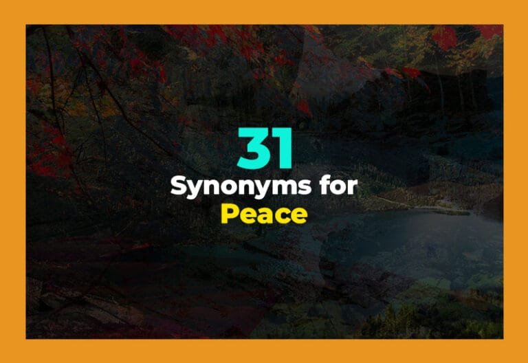 synonyms for peace