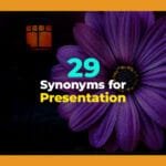 synonyms for presentation