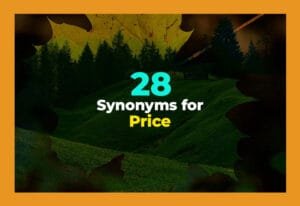 synonyms for price
