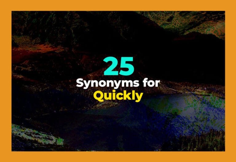 synonyms for quickly