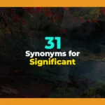 synonyms for significant