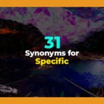 synonyms for specific