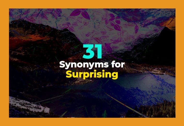 synonyms for surprising