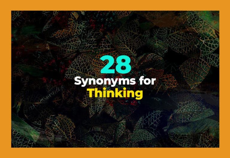 synonyms for thinking