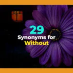 synonyms for without