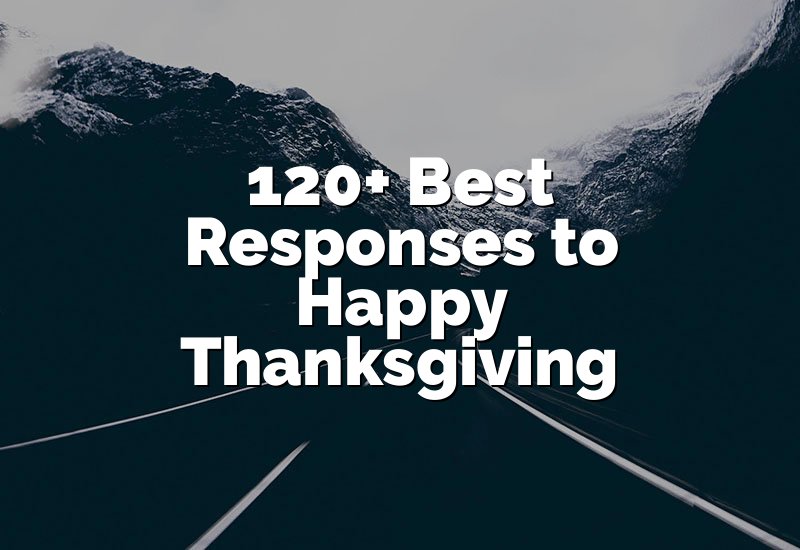 120+ Best Responses to Happy Thanksgiving