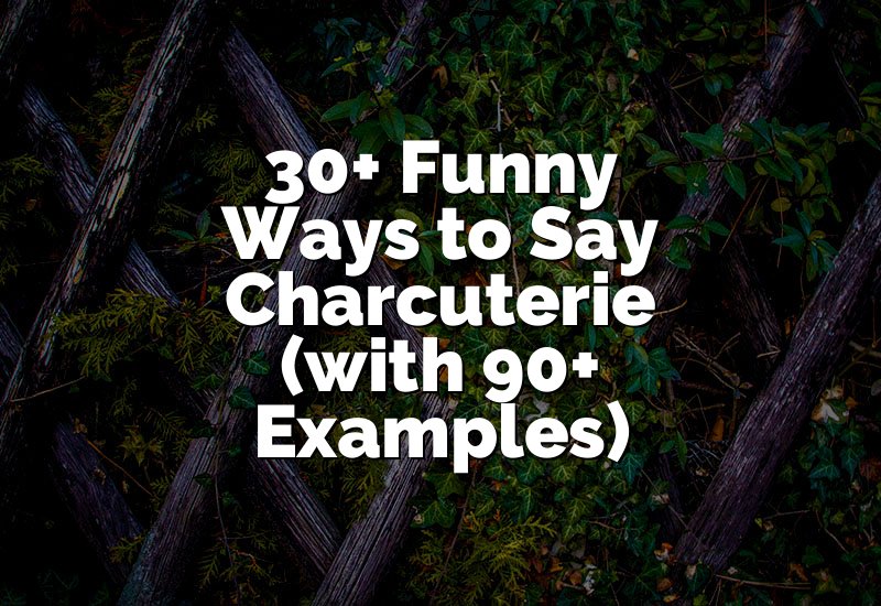30+ Funny Ways to Say Charcuterie (with 90+ Examples)